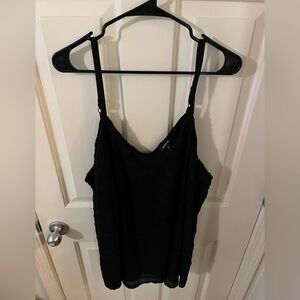 Sparkly Black Torrid Top